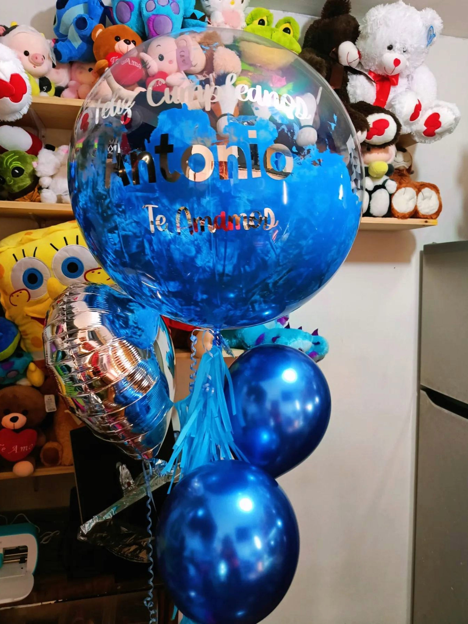 3 Globos con helio