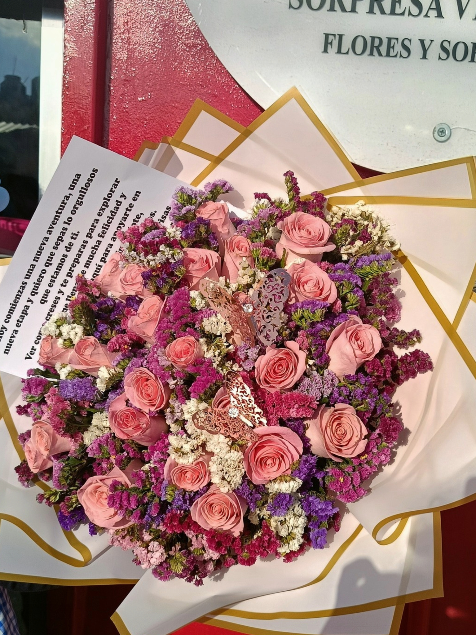 MaxiRamo elegante 24 rosas