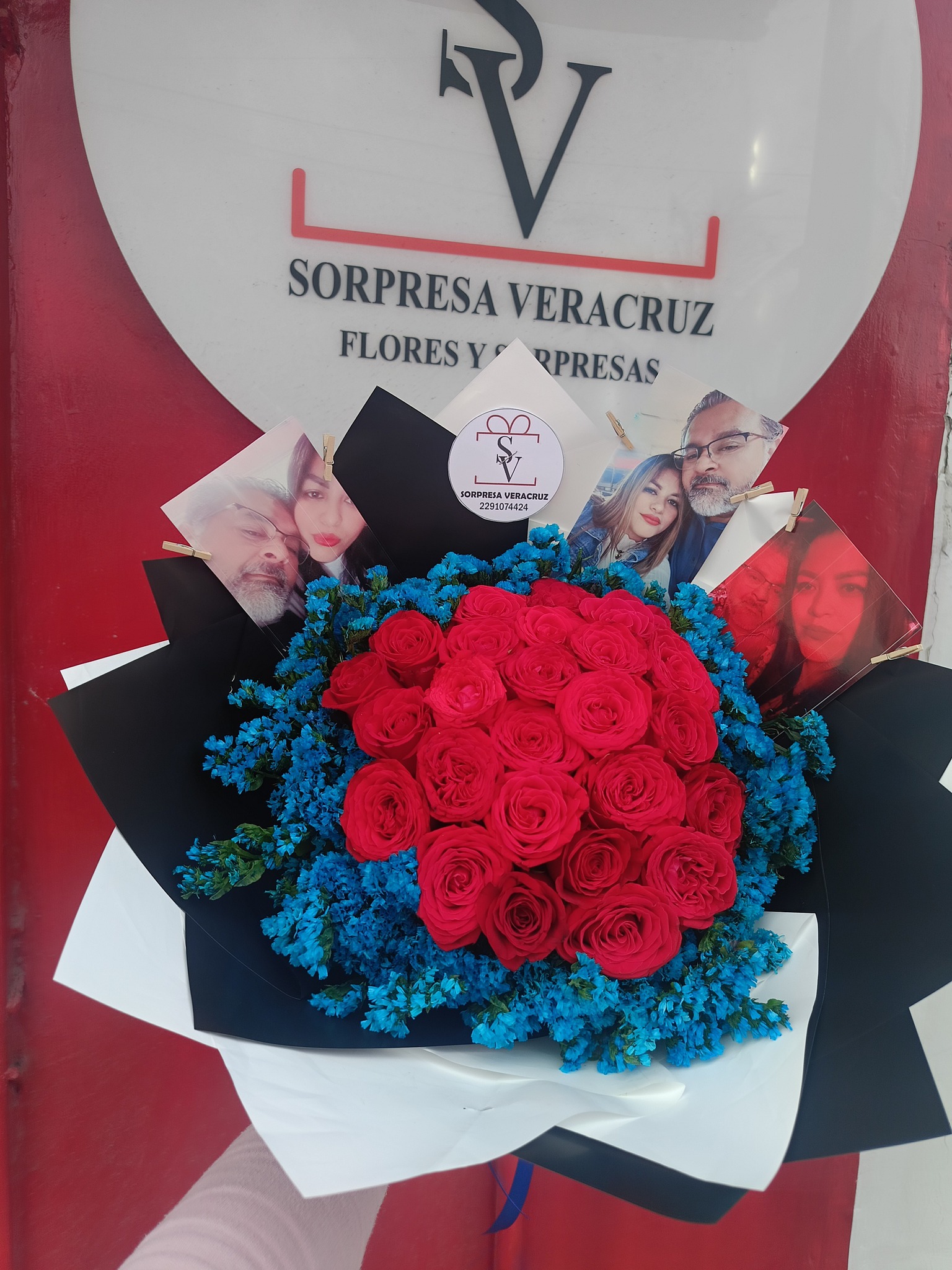 Ramo con fotografías